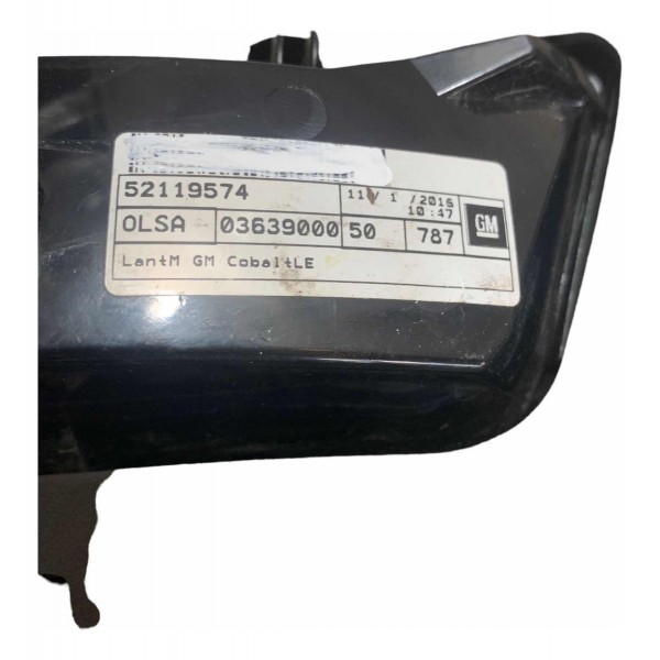 Lanterna Tampa Traseira Esquerda Cobalt 2017 2018 2019