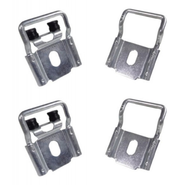 02 Kit Batente Porta Traseira Bau Renault Master 2003/2013