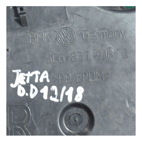 Tampa Cobertura Máquina Vidro Dianteira Dir Jetta 2011\2018