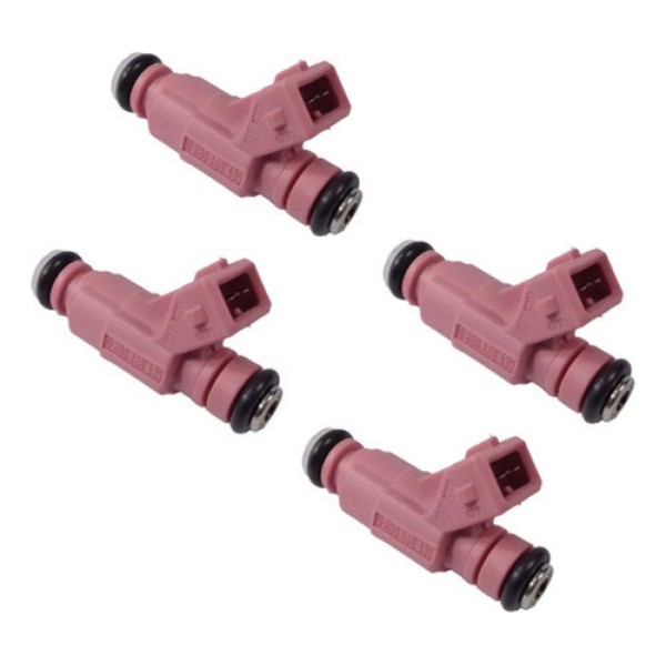 Kit 4 Bico Injetor Fiat Palio Siena 1.0 2006/2015 Fire Flex
