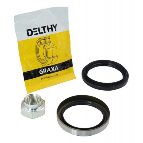 Kit Rolamento De Roda Dianteiro Ford Escort Verona Vw Apollo