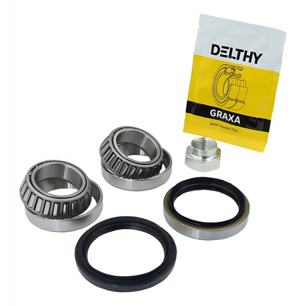 Kit Rolamento De Roda Dianteiro Ford Escort Verona Vw Apollo