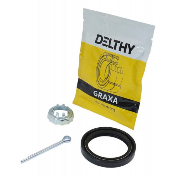 Kit Rolamento Roda Traseiro Ford Royale Vw Gol Passat Polo