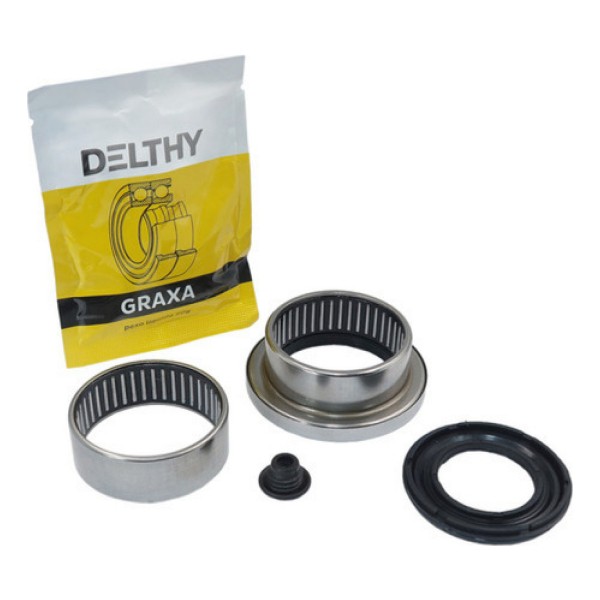 2 Kit De Rolamento Para O Eixo Traseiro 47mm Peugeot 206