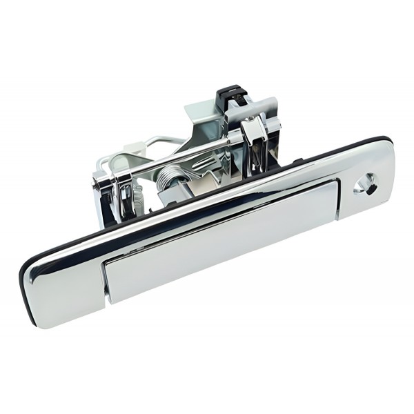 Maçaneta Puxador Cromado Tampa Traseira S10 2015 2016 C/furo