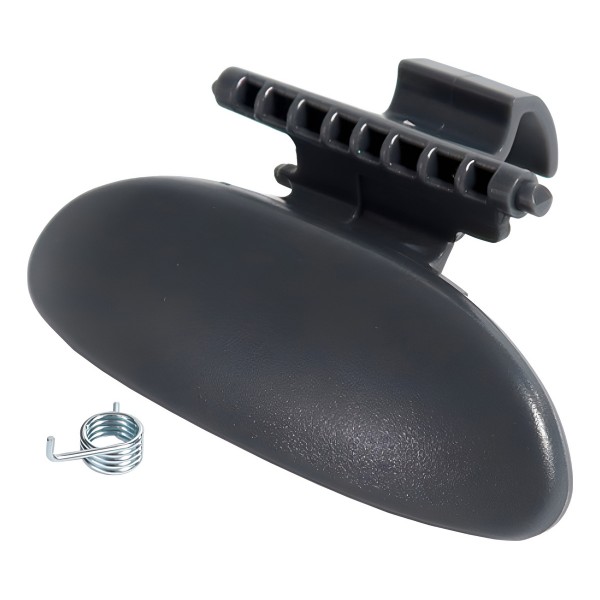 Puxador Gatilho Porta Luvas Cinza C/mola Citroen C3 2003/12