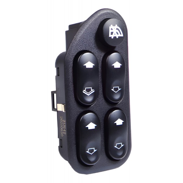 Botão Quadruplo Vidro Elétrico Ford Fiesta Ranger 1867518409