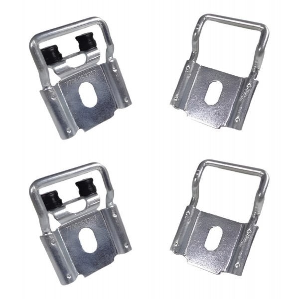 02 Kit Batente Porta Traseira Bau Renault Master 2003/2013
