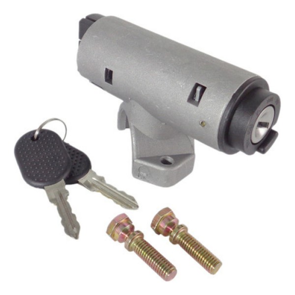 Trava De Direção C/ Comutador Ignição Cilindro E Chave Uno