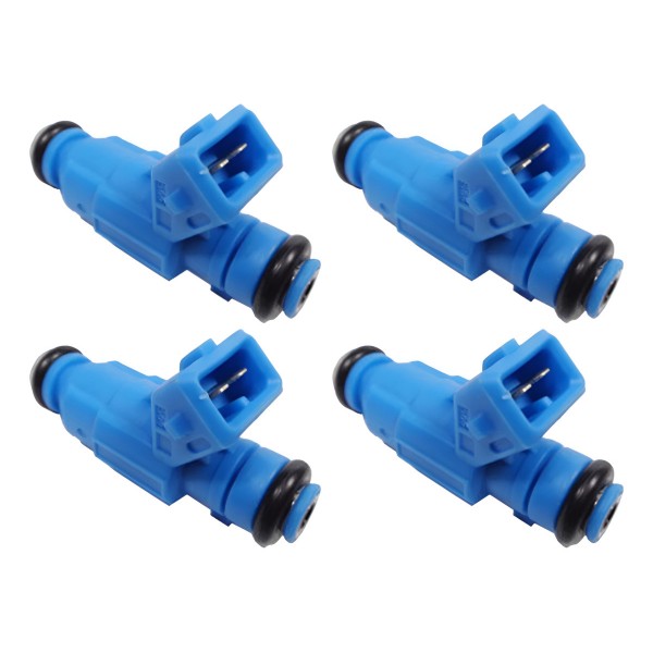 Kit 4 Bico Injetor Ford Fiesta Ka 1999 Á 2007 Azul 280155888
