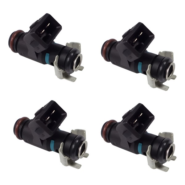 Kit 4 Bico Injetor Fiat Fiorino Palio Strada Uno 1.0 1.4