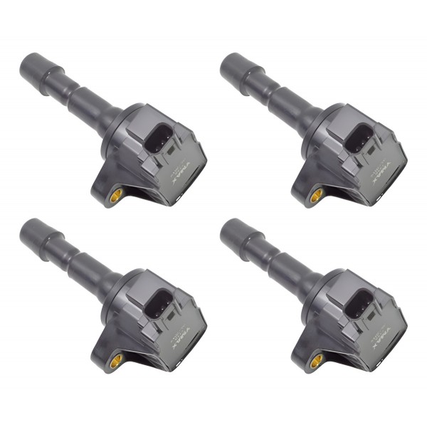 Kit 4 Bobina De Ignição Honda City 1.5 Fit 1.4 1.5 2009/20