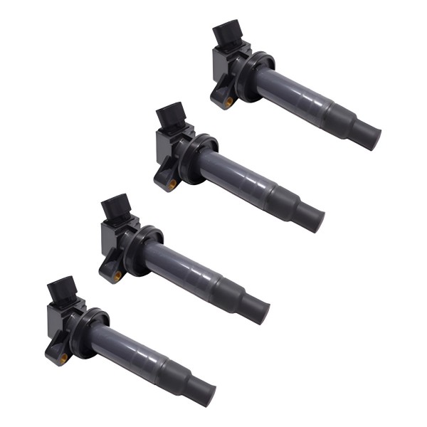 Jogo 4 Bobinas De Ignição Toyota Corolla 1.6 1.8 2002 A 2008