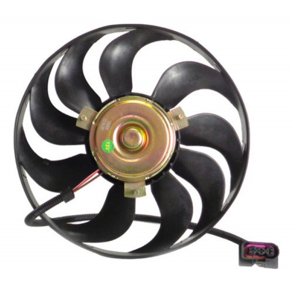 Eletroventilador Radiador Vw Fox Polo C/ Ar 7 Pás Grande