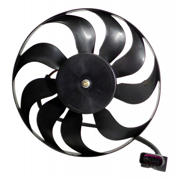 Eletroventilador Radiador Vw Fox Polo C/ Ar 7 Pás Grande