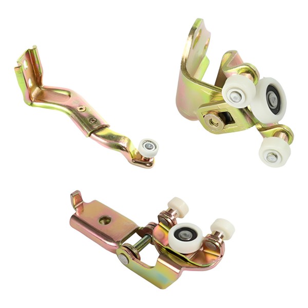 Kit 3 Carrinho Guia Mercedes Sprinter Porta Lateral Correr