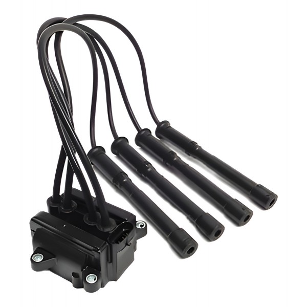 Bobina Ignição Clio Kangoo Peugeot 206 1.0 16v Flex Nova