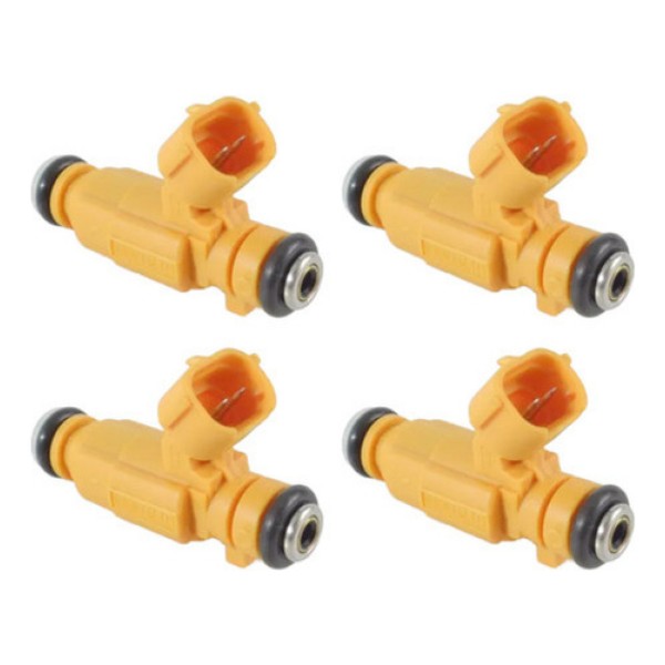 Jogo Com 4 Bicos Injetores Nissan Tiida 1.8 Flex 2009 A 2013