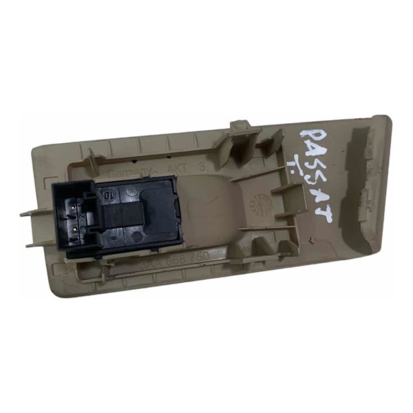 Botão Vidro Traseiro Direito C Moldura Passat 2013