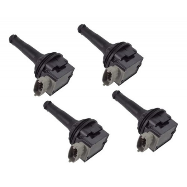 Jogo C/ 4 Bobina De Ignição Volvo S40 S60 2.0 2.4 2003/2007