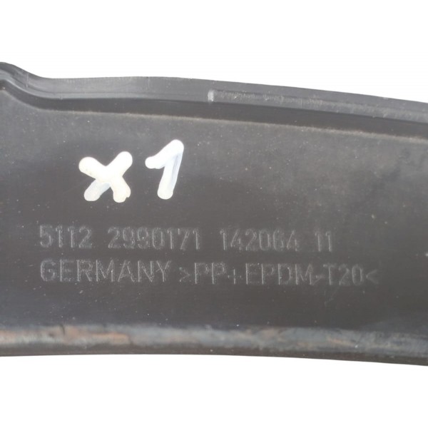 Aplique Moldura Paralama Traseiro Esquerdo Bmw X1 2009\2014