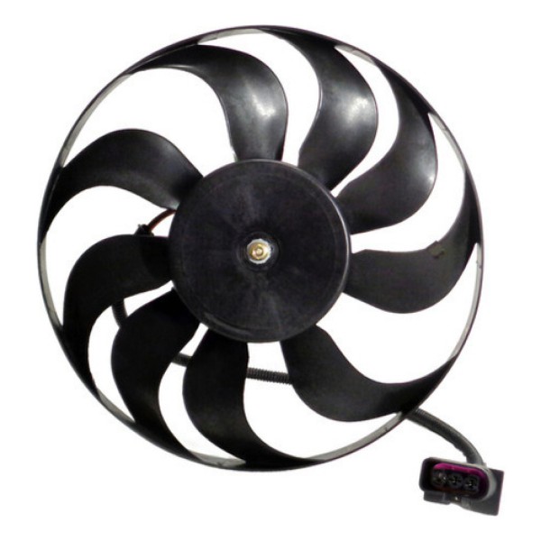Eletroventilador Radiador Vw Fox Polo C/ Ar 7 Pás Grande