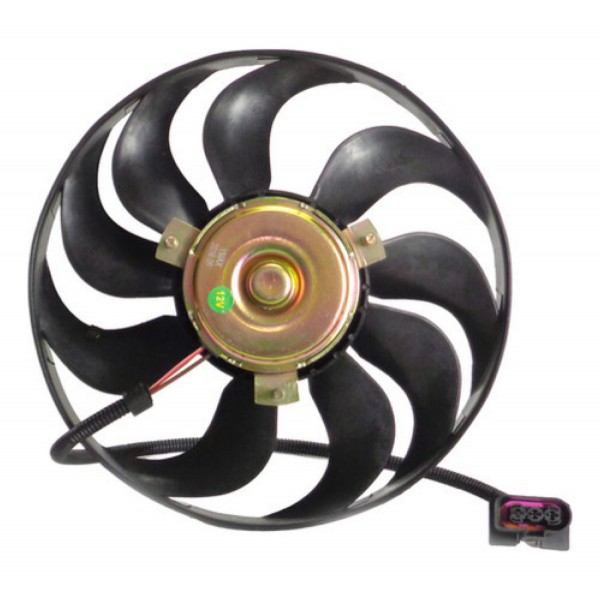 Eletroventilador Radiador Vw Fox Polo C/ Ar 7 Pás Grande