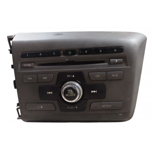 Radio Som Cd Player Honda Civic 2012 A 2016 39100tr0a21
