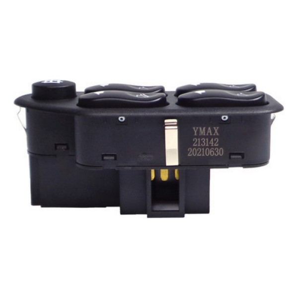 Kit Botão Vidro Elétrico Simples + Quadruplo Fiesta Ecospo