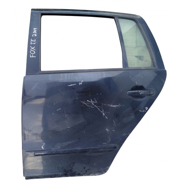 Porta Traseira Esquerda Vw Fox 2004 2005 2006 2007 2009