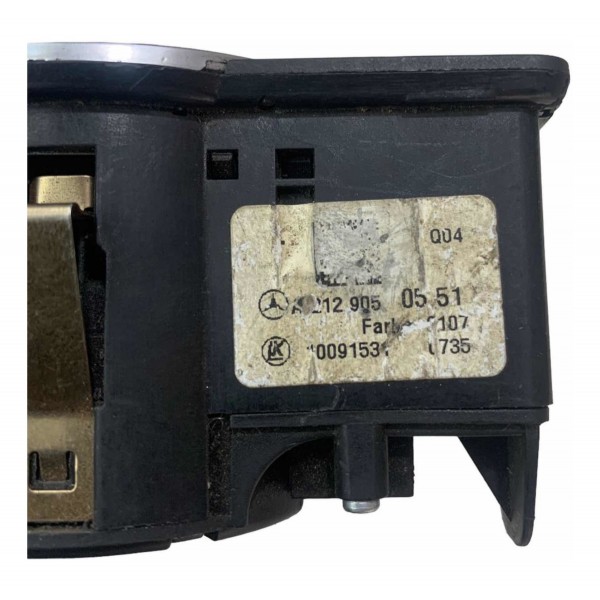 Botão Farol Milha Mercedes A200 2014 A 2016