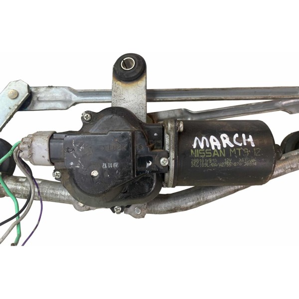 Máquina Motor Limpador Parabrisa March/versa 2011/2012/2013/