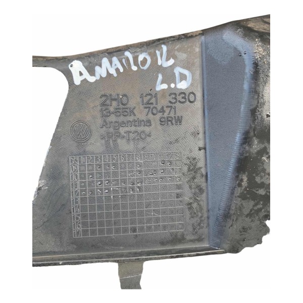 Defletor Condutor Direito Radiador Amarok 2.0 2011 2012 2013