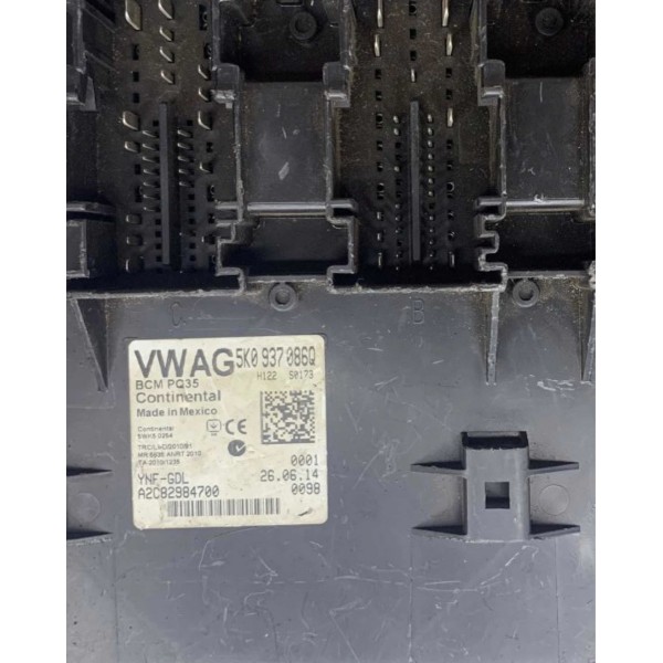Módulo Conforto Bcm Jetta 2011/2012/2013/2014 5k0937086q