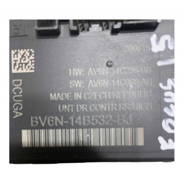 Central Vidro Elétrico Traseiro Esquerdo Focus 2014/2015