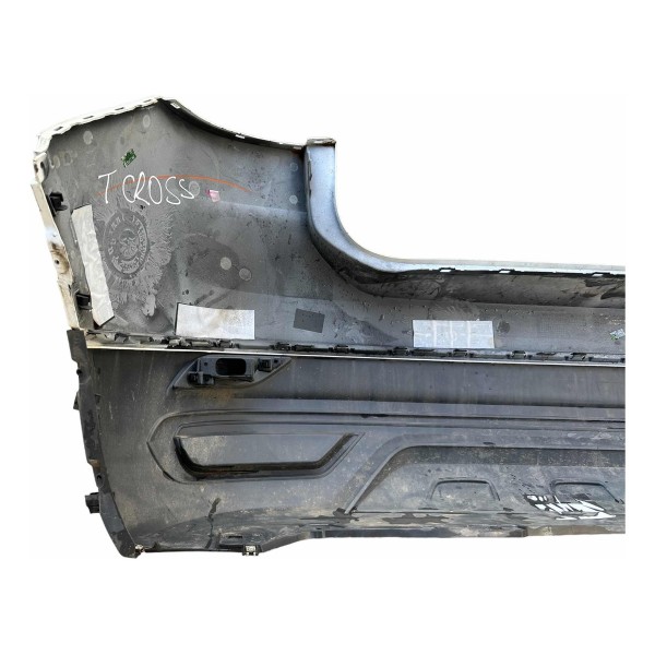 Parachoque Traseiro Volkswagen T Cross 2020 2021 Original