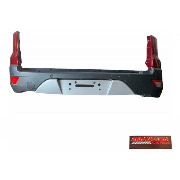 Parachoque Traseiro Ecosport 2014 2015 2016 Sensor Original