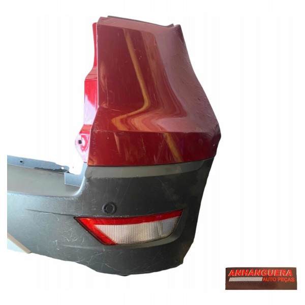 Parachoque Traseiro Ecosport 2014 2015 2016 Sensor Original