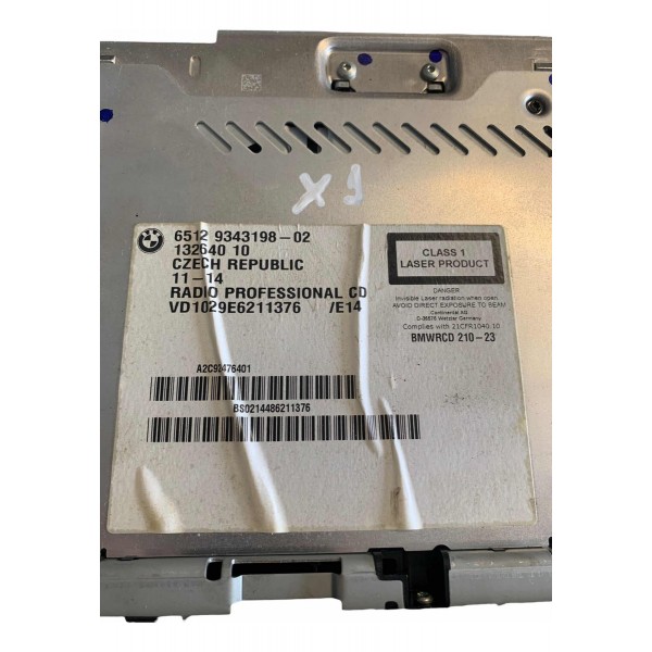 Rádio Cd Player Bmw X1 2014 2015