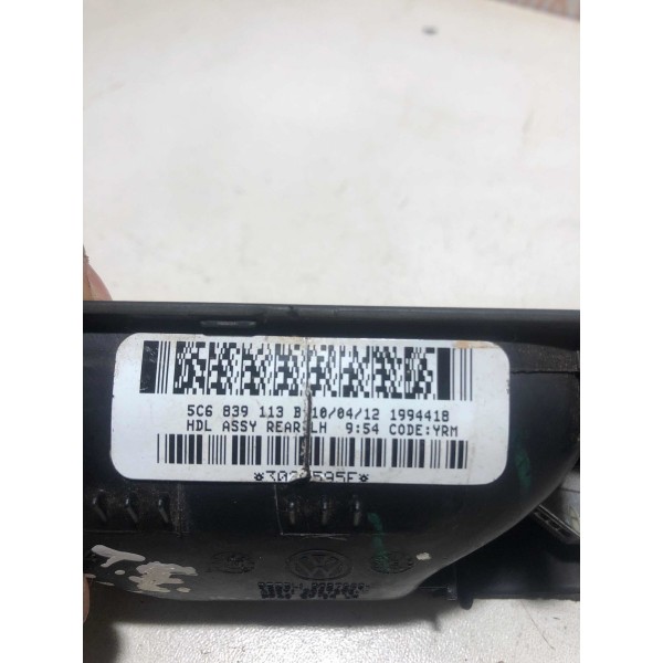 Maçaneta Interna Traseira Esquerda Jetta 2012/2014