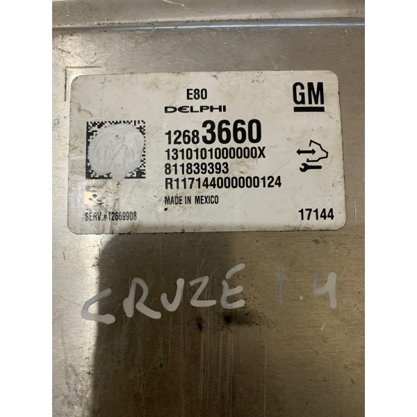 Módulo De Injeção Cruze 1.4 Ltz Automáico 2017 A 2020