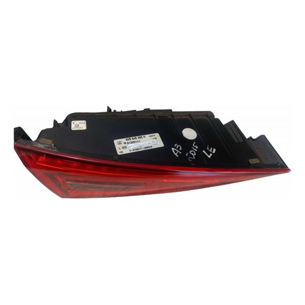 Lanterna Tampa Traseira Audi  A3 Sedan 2014 A 2016