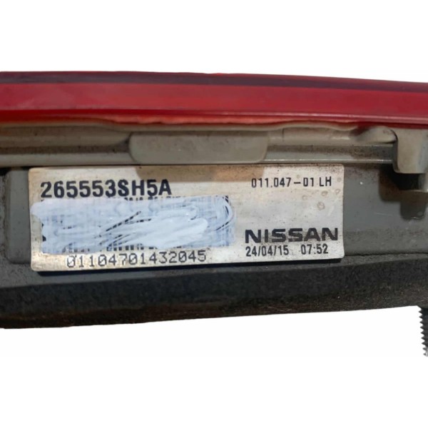 Lanterna Tampa Traseira Esquerda Sentra 2014 2015 2016