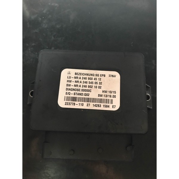 Módulo Central Da Luz Eletrônica Mercedes A200 A246 900 4512