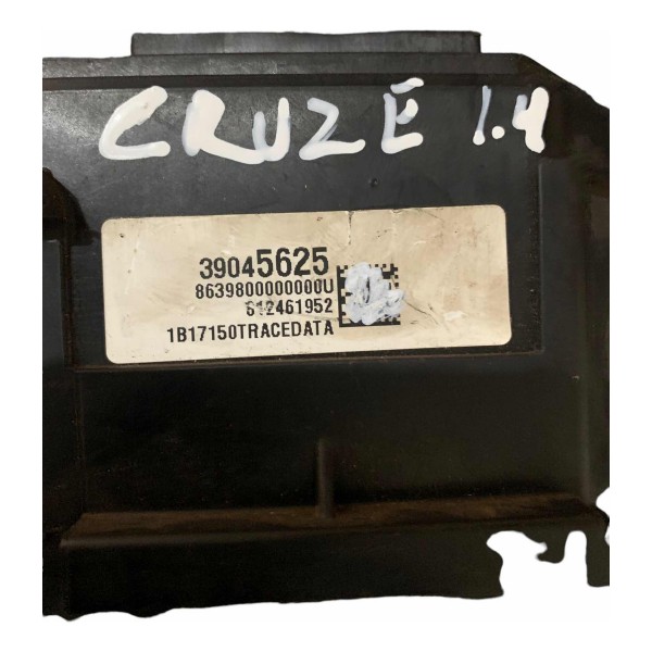 Caixa Fusível Chevrolet Cruze 1.4 2017 2018 2019 39045625