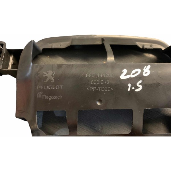 Moldura Luz Teto Peugeot 208 2013 2014 2015 9801144280
