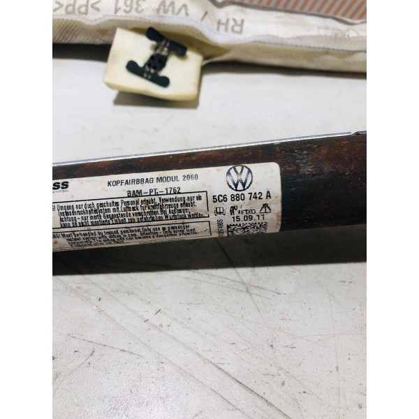 Cortina Airbag Jetta Direito 2011/2012/2013/2014 5c6880742a