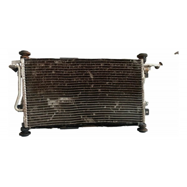 Conjunto Radiador C Ar  Fiesta Rocam 2010 2011 2012 2013