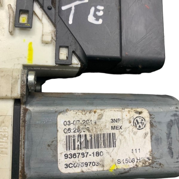 Motor Máquina Vidro Tras Esquerda Jetta 2012 2013 2014