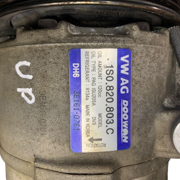 Compressor Ar Volkswagen Up 1.0 3cc 1s0820803c